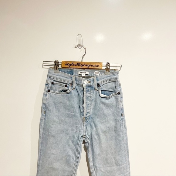 Re/Done 90'S High-Rise Skinny Jeans - Picture 7 of 13